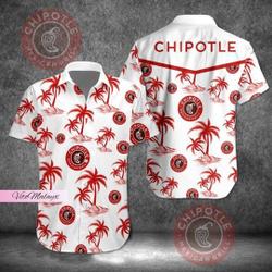 Chipotle Hawaiian Shirt, Chipotle Button Shirt Gift For Your Girlfriend Boyfriend Gift For Love Gift For Friend Best Valentine Present Holiday Gift