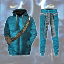 Jake Sully Avatar 3D Halloween 3D Hoodie