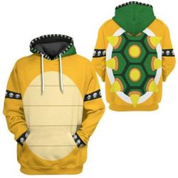 3D Game Character Hoodie, All Over Print Halloween Costume Hoodie