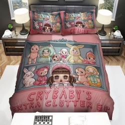 Melanie Martinez Cry Baby Extra Clutter Ep Album Cover Bedding Set Gift For Your Girlfriend Boyfriend Gift For Love Gift For Friend Best Valentine Present Holiday Gift