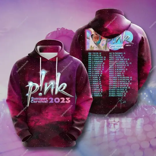 P!nk Summer Carnival 2023 Shirt, Trustfall Album Hoodie, Pink Singer Tour Hoodie