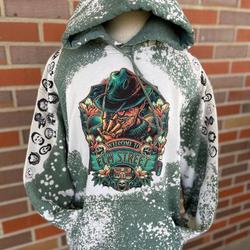 Freddy Krueger Hoodie, Halloween Sweatshirt, Nightmare On Elm Street 3D Hoodie