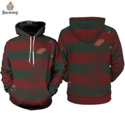 Freddy Krueger All Over Print 3D Hoodie