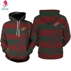 Horror Legend Cosplay | Freddy Krueger Halloween 3D Hoodie