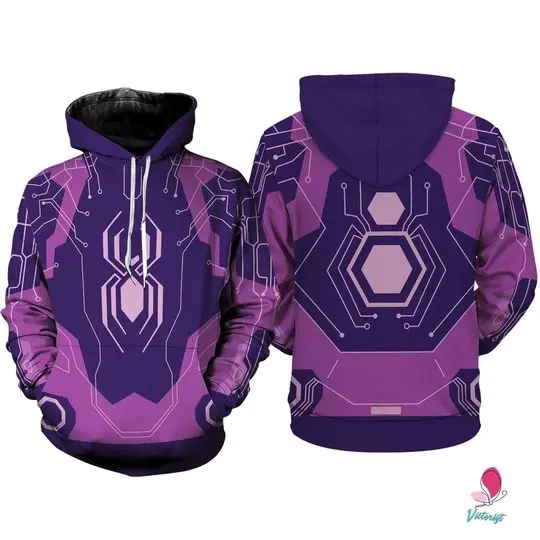 Spider Man 2099 Cosplay Hoodie Sweatshirt 3D Hoodie