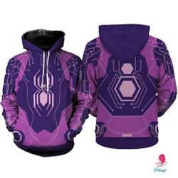 Spider Man 2099 Cosplay Hoodie Sweatshirt 3D Hoodie