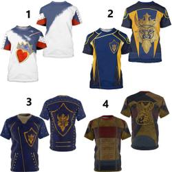 Villain Men 3D T-Shirt, Musical Comedy Costume Cosplay Meaningful Gift For Family Gift For Boyfriend Valentine Gift