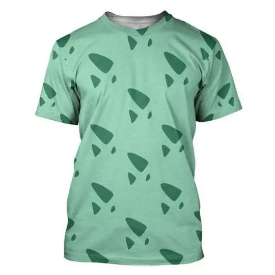 Leafy Monster Cosplay Costume 3D All Over Printed Tshirt Meaningful Gift For Family Gift For Boyfriend Valentine Gift