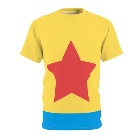 Cartoon Ball Costume 3D T-Shirt Meaningful Gift For Family Gift For Boyfriend Valentine Gift