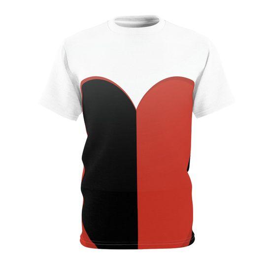 Heart Queen Costume 3D T-Shirt Meaningful Gift For Family Gift For Boyfriend Valentine Gift