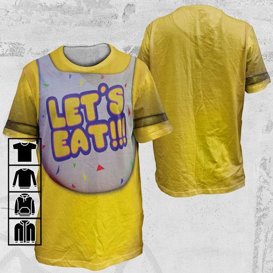 Costume Freddys Duck, Five Nights At Freddy's Costume 3D T-Shirt Meaningful Gift For Family Gift For Boyfriend Valentine Gift