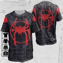 Costume Spider Man, Spider Man Cosplay 3D T-Shirt Meaningful Gift For Family Gift For Boyfriend Valentine Gift