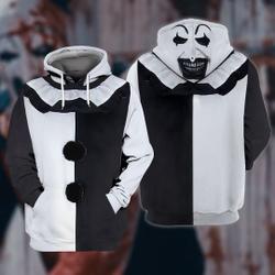 Costume Horror Clown, Halloween Cosplay Costume 3D Hoodie