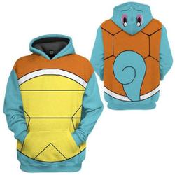 Turtle Cosplay 3D Hoodie, Animated Movie 3D Hoodie, Turtle All Over 3D Hoodie