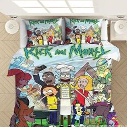 Rick and Rickandmorty Bedding Set, Anime duvet cover,  Rick and RickandmortyGift For Your Girlfriend Boyfriend Gift For Love Gift For Friend Best Valentine Present Holiday Gift