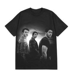 Jonas Brothers THREE BROTHERS TOUR Tee - Jonas Brothers Merch Shirt Meaningful Gift For Family Gift For Boyfriend Valentine Gift
