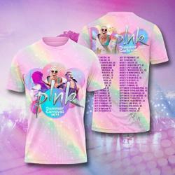 P!nk Summer Carnival 2023 Shirt, Trustfall Album Tee, Meaningful Gift For Family Gift For Boyfriend Valentine Gift