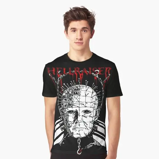 Hellraiser Pinhead 3D T-Shirt Meaningful Gift For Family Gift For Boyfriend Valentine Gift