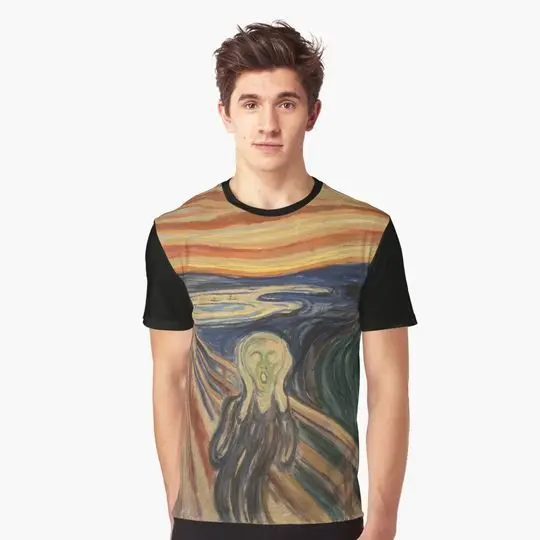 The Scream 3D T-Shirt Meaningful Gift For Family Gift For Boyfriend Valentine Gift