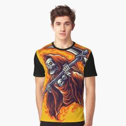 The Reaper 3D T-Shirt Meaningful Gift For Family Gift For Boyfriend Valentine Gift
