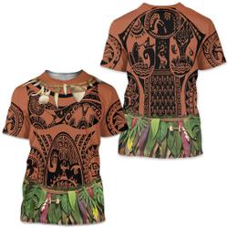 Tattoo Native Dad 3D Shirt, Native Men Costume, Tattoo Cosplay 3D Shirt Meaningful Gift For Family Gift For Boyfriend Valentine Gift