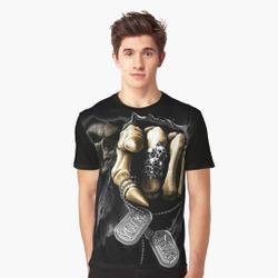 Grim Reaper "You are next" 3D T-Shirt Meaningful Gift For Family Gift For Boyfriend Valentine Gift