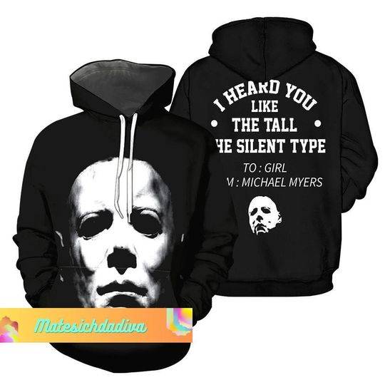 Michael Myers Hoodie, Halloween Horror Movie Hoodie