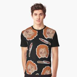 Chlid's Play Chucky 3D T-Shirt Meaningful Gift For Family Gift For Boyfriend Valentine Gift