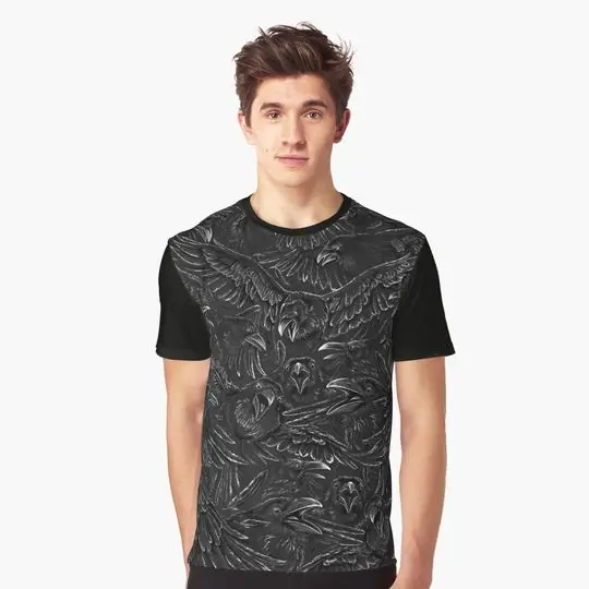 Raven Rage Graphic T-Shirt Meaningful Gift For Family Gift For Boyfriend Valentine Gift