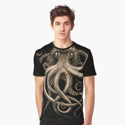 Bronze Kraken 3D T-Shirt Meaningful Gift For Family Gift For Boyfriend Valentine Gift