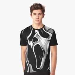 Scream Ghostface 3D T-Shirt Meaningful Gift For Family Gift For Boyfriend Valentine Gift