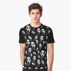 Scream Ghostface 3D T-Shirt Meaningful Gift For Family Gift For Boyfriend Valentine Gift