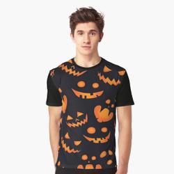 Halloween Scary Pumpkin 3D T-Shirt Meaningful Gift For Family Gift For Boyfriend Valentine Gift