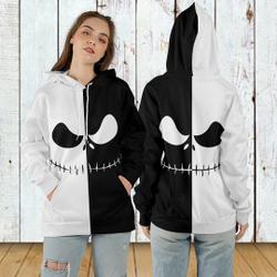 Jack Skellington 3D Hoodies, Jack Oversized Hoodie