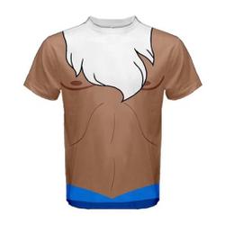 The King Of The Ocean 3D T-shirt, Merfolk Cartoon Film All Over Print Shirt Meaningful Gift For Family Gift For Boyfriend Valentine Gift