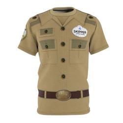 Jungle Skipper Cosplay Costume 3D Shirt, American Movie Character Cosplay Meaningful Gift For Family Gift For Boyfriend Valentine Gift