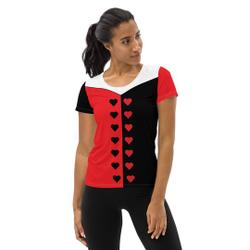 Heart Queen Running Costume T-shirt Meaningful Gift For Family Gift For Boyfriend Valentine Gift