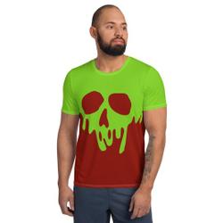 Poisoned Apple Villain Running Costume T-shirt Meaningful Gift For Family Gift For Boyfriend Valentine Gift