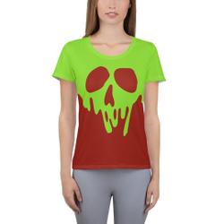 Poisoned Apple Villain Running Costume T-shirt Meaningful Gift For Family Gift For Boyfriend Valentine Gift