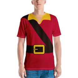 Gaston Running Costume T-shirt Meaningful Gift For Family Gift For Boyfriend Valentine Gift
