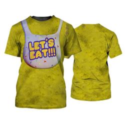 Let's Eat Horror Video Game Series Character 3D T-Shirt Meaningful Gift For Family Gift For Boyfriend Valentine Gift