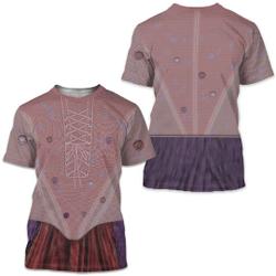 Magic Women's Dress 3D T-Shirt, Witch Sister Costume Cosplay, Haunted Halloween Costume Meaningful Gift For Family Gift For Boyfriend Valentine Gift