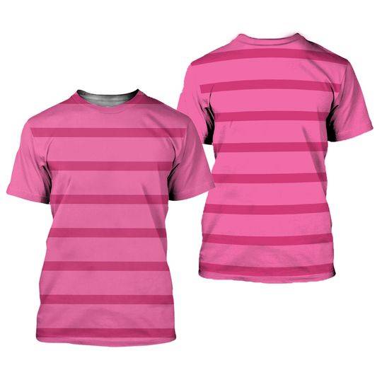 Funny Pink Pig 3D Costume Cosplay, Halloween Costume For Family Group T Shirt Meaningful Gift For Family Gift For Boyfriend Valentine Gift
