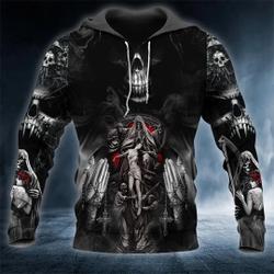 Forbidden Love Gothic Beauty The Death Angel Skull 3D Hoodie, Skull Lover
