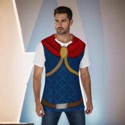 Prince Charming Henry Snow White Cosplay Costume Men's O-Neck T-Shirt Meaningful Gift For Family Gift For Boyfriend Valentine Gift