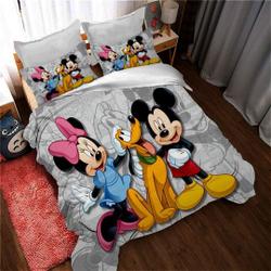 Personalized Mickey Mouse Duvet Covers Bedding Set Gift For Your Girlfriend Boyfriend Gift For Love Gift For Friend Best Valentine Present Holiday Gift
