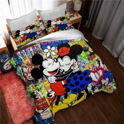Personalized Mickey Mouse Duvet Covers Bedding Set Gift For Your Girlfriend Boyfriend Gift For Love Gift For Friend Best Valentine Present Holiday Gift