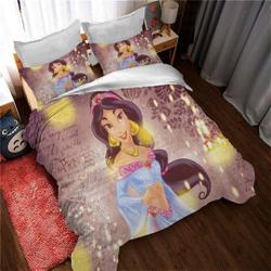 Personalized Elsa and Anna Princess Bedding Set Gift For Your Girlfriend Boyfriend Gift For Love Gift For Friend Best Valentine Present Holiday Gift