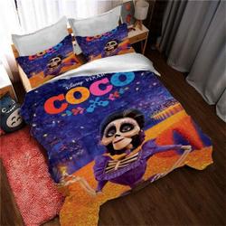 Personalized Disney Coco Duvet Covers Bedding Set Gift For Your Girlfriend Boyfriend Gift For Love Gift For Friend Best Valentine Present Holiday Gift