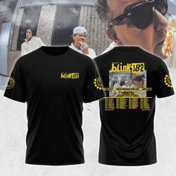 Smile B182 World Tour 2023 Shirt, Vintage Blink, Blink World Tour 2024 Shirt, World Tour 2023-2024 T-Shirt Meaningful Gift For Family Gift For Boyfriend Valentine Gift